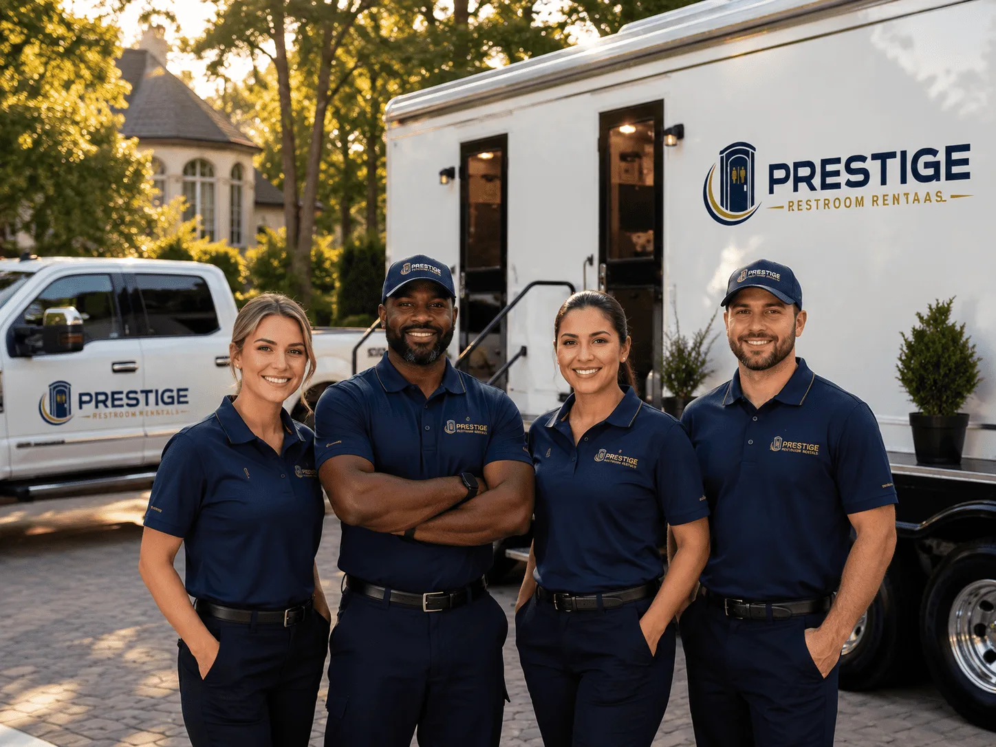 Trusted Luxury Portable Restrooms company in Dana, IN